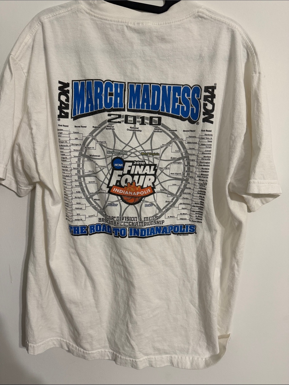 Final Four 2010 Men's Short Sleeve Tee - White - Picture 3 of 6